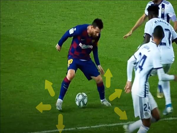 Kỹ thuật đá bóng của Messi – Cầu thủ hàng đầu thế giới
