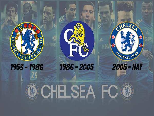 Logo Chelsea qua các thời kỳ 