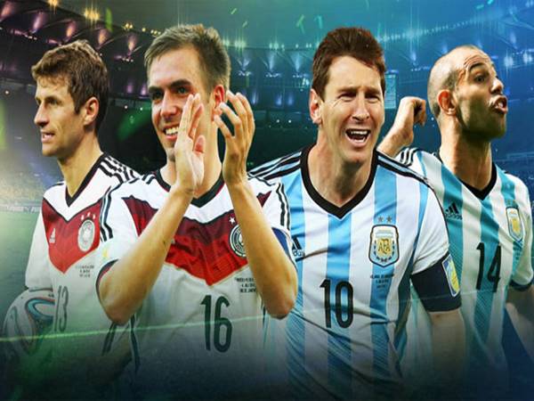 Lịch Sử, Thành Tích Đối Đầu Giữa Đức vs Argentina