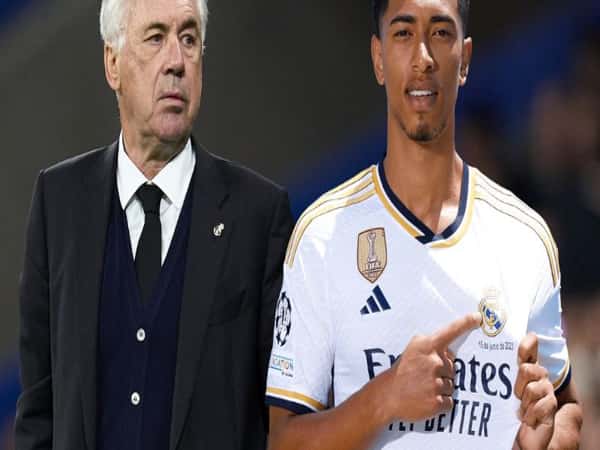 Ancelotti Ca Ngợi Bellingham –  Cậu Ấy Là Món Quà Bóng Đá