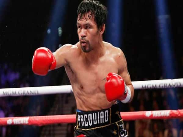 Mayweather với ánh mắt tự tin, phong thái bất bại