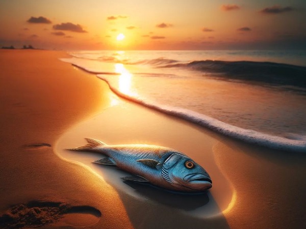 Nằm mơ thấy cá mắc cạn là điềm gì? may mắn hay xui rủi?