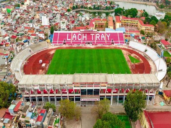 Sân vận động Lạch Tray ở đâu? Kiến trúc và sức chứa