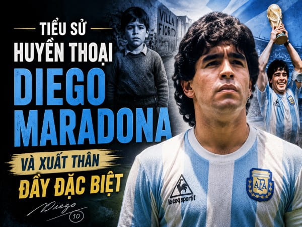 Huyền thoại Maradona sinh năm bao nhiêu? Dấu ấn lịch sử