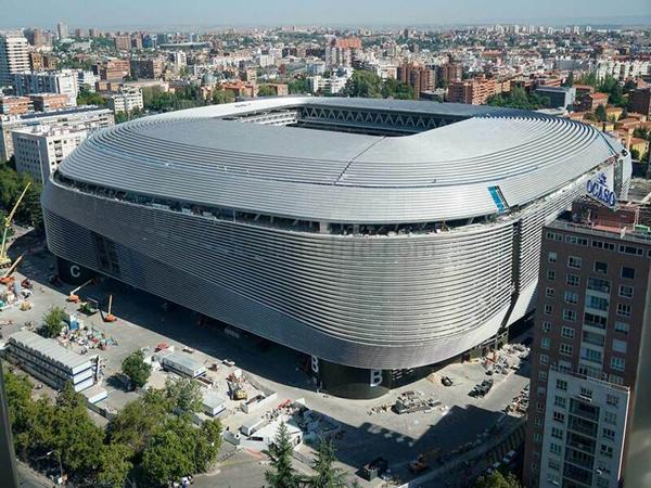 Sức chứa và kiến trúc SVĐ Bernabeu
