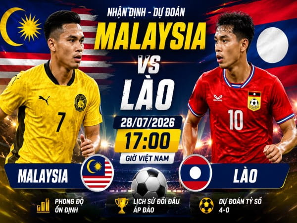 Malaysia vs Lào nhận định, dự đoán trước trận đêm nay